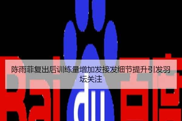 陈雨菲复出后训练量增加发接发细节提升引发羽坛关注